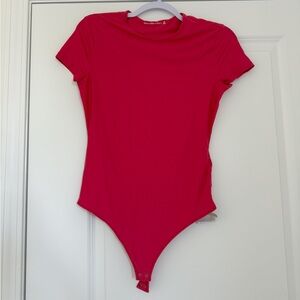 NWT Coral Abercrombie Bodysuit